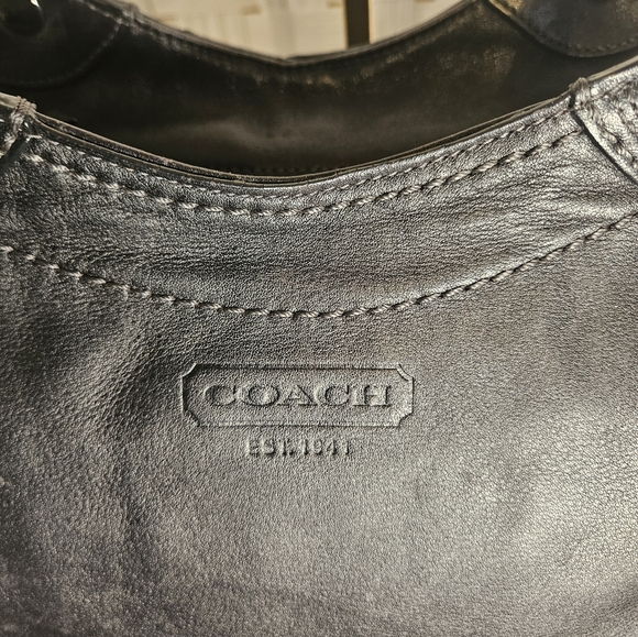 Coach Bleecker Legacy Tote Black Full Grain Leather 2009/F14483 - Picture 4 of 14